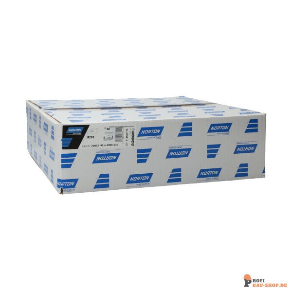 nortonschleifmittel/NORTON_schleifmittel_63642539982 Narrow Belts Norton R293 50.00x4000 Grit 40_138495